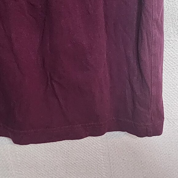 Levi Strauss & Co. Maroon Cotton Short Sleeve White Logo Kids Tee Size L 16/18 - Picture 11 of 16